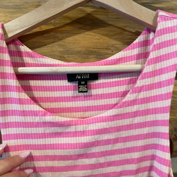 AFRM Ruskin Ribbed Racerback Sleeveless Tank - Picture 6 of 6